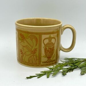 Vintage Rare Staffordshire England Egyptian Mug 8oz